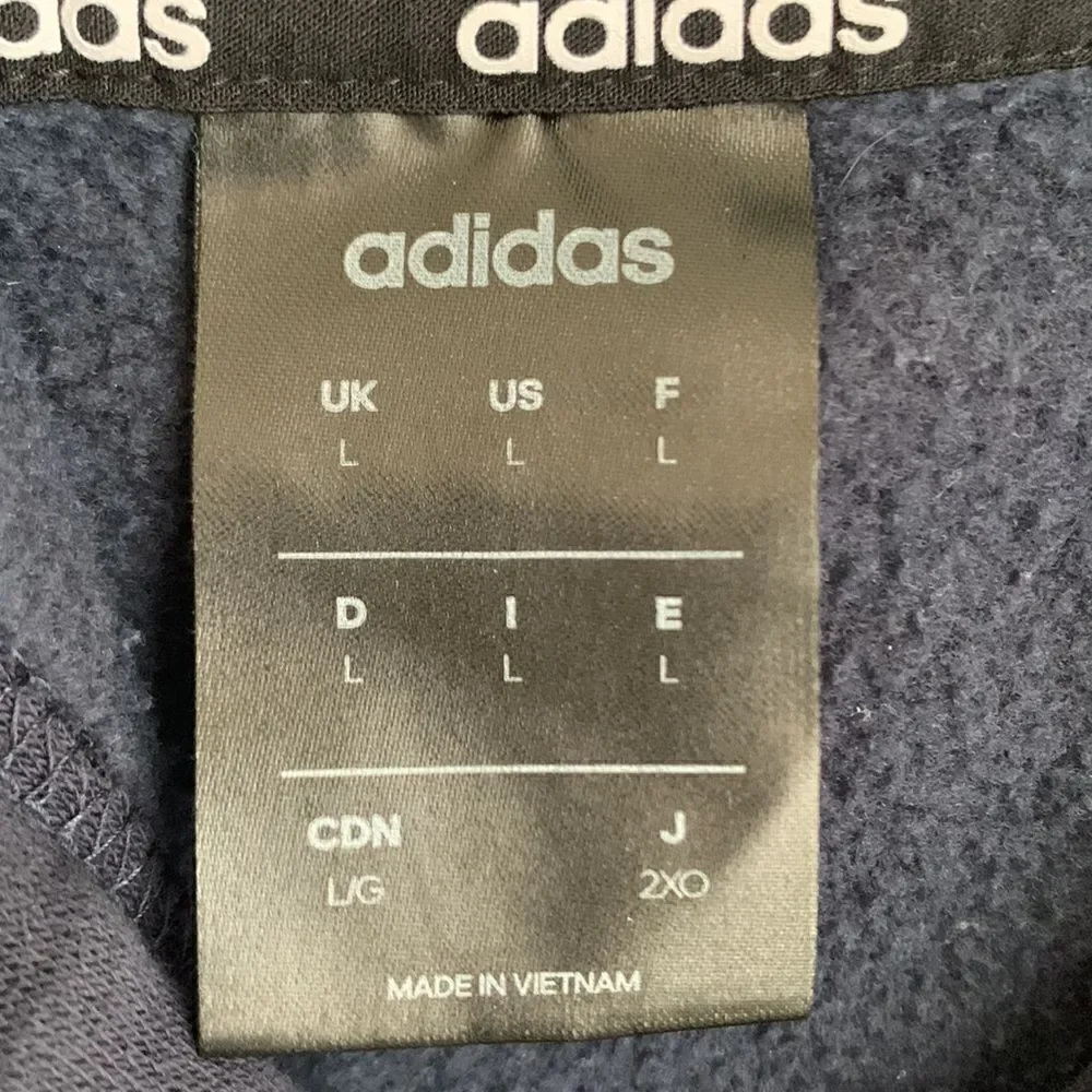 Adidas Men’s Hooded Pullover Sweater Size L